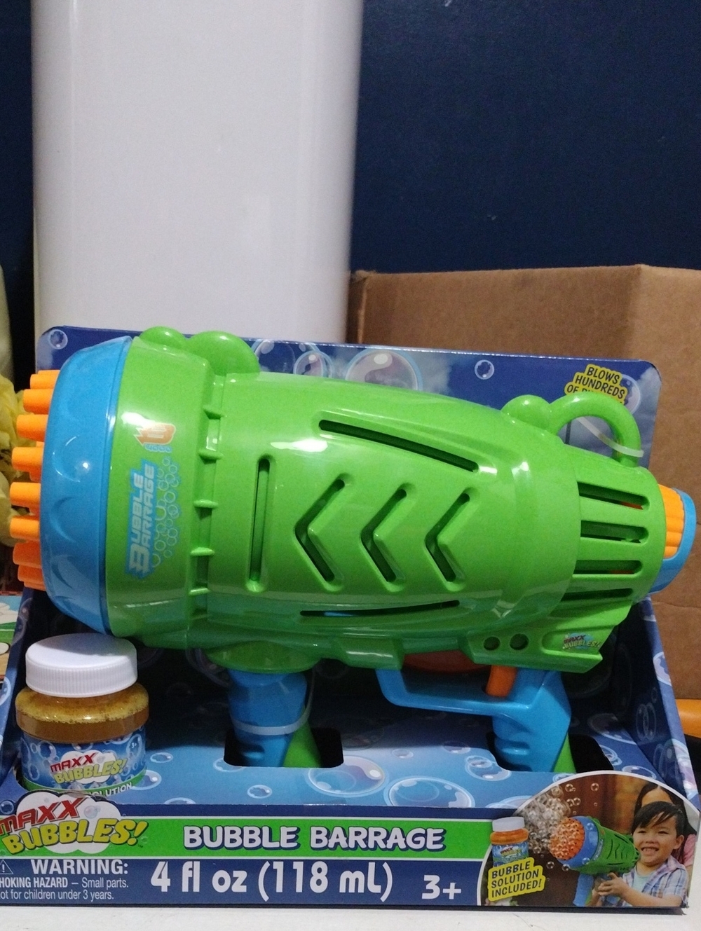 Bubble Barrage Kids Bubble Blaster - Green